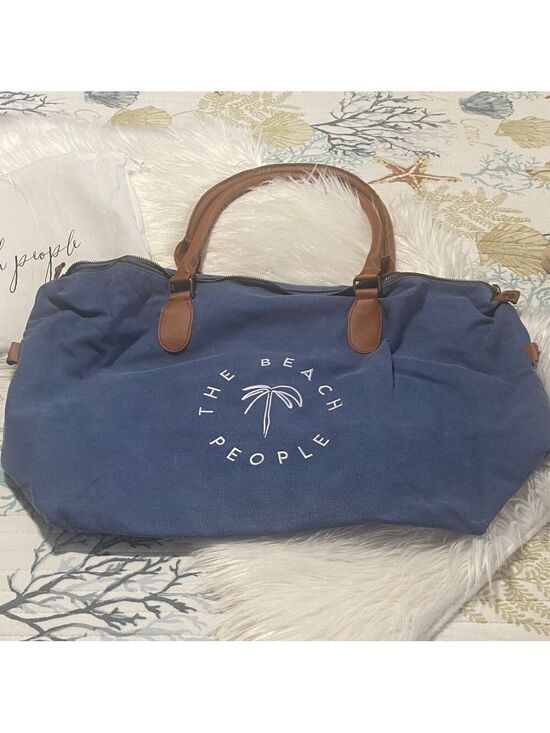 beach people Handbags - Blue Travel Bag
